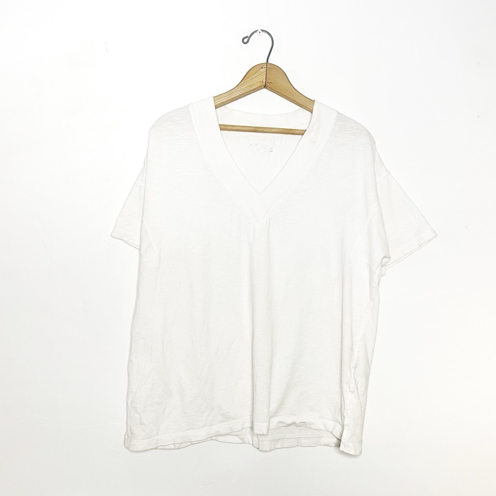 Aerie | White V Neck Tee